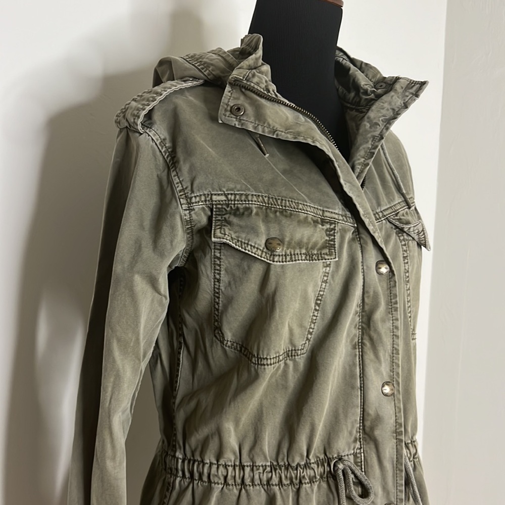 TALULA Aritzia Trooper Utility Military Style Jacket XS - Picture 7 of 11